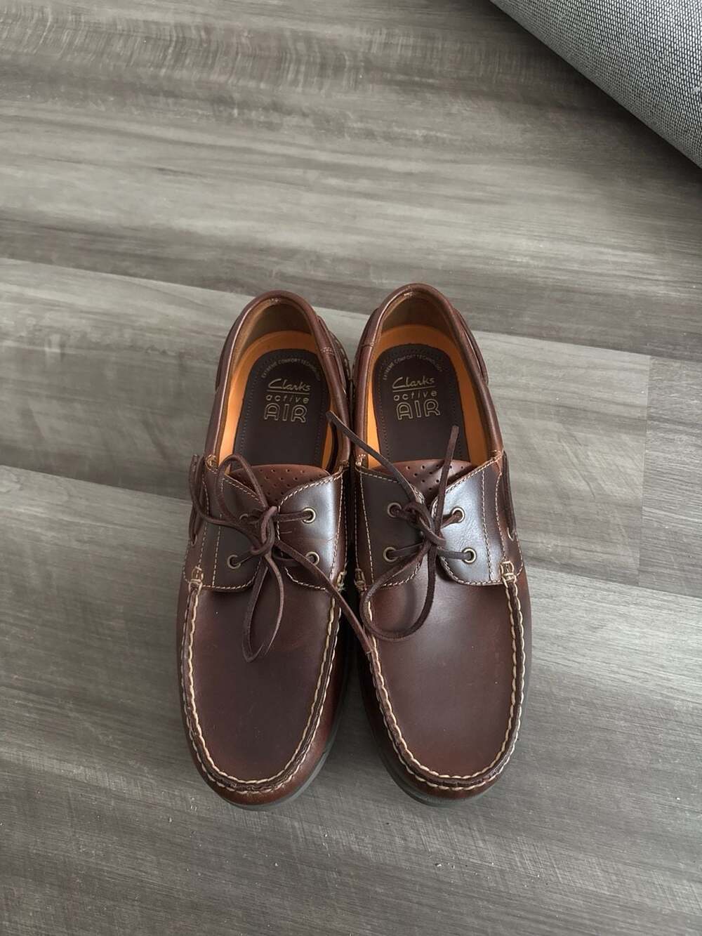 Clarks Men's Active Air Leather Boat Shoes